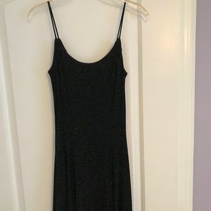 Black sparkling dress